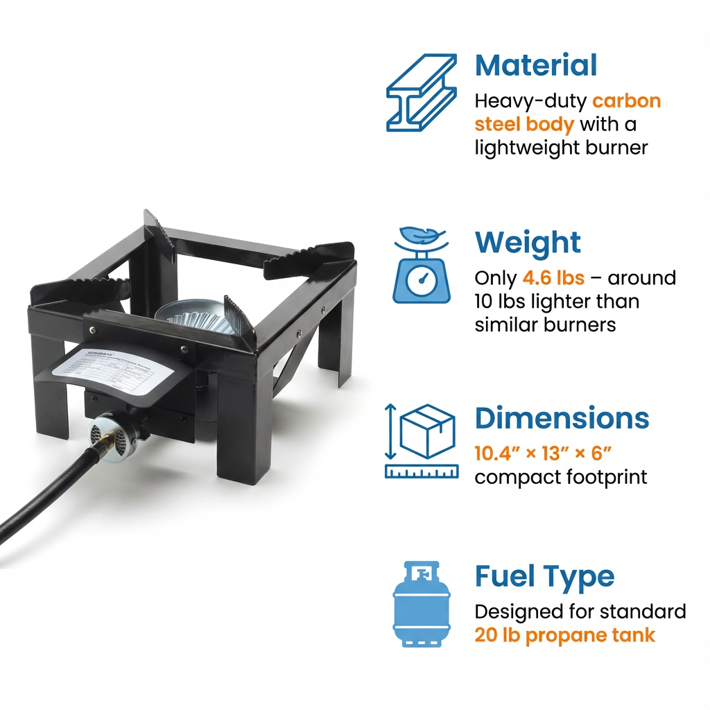 Raxmate RM01PB high pressure outdoor burner